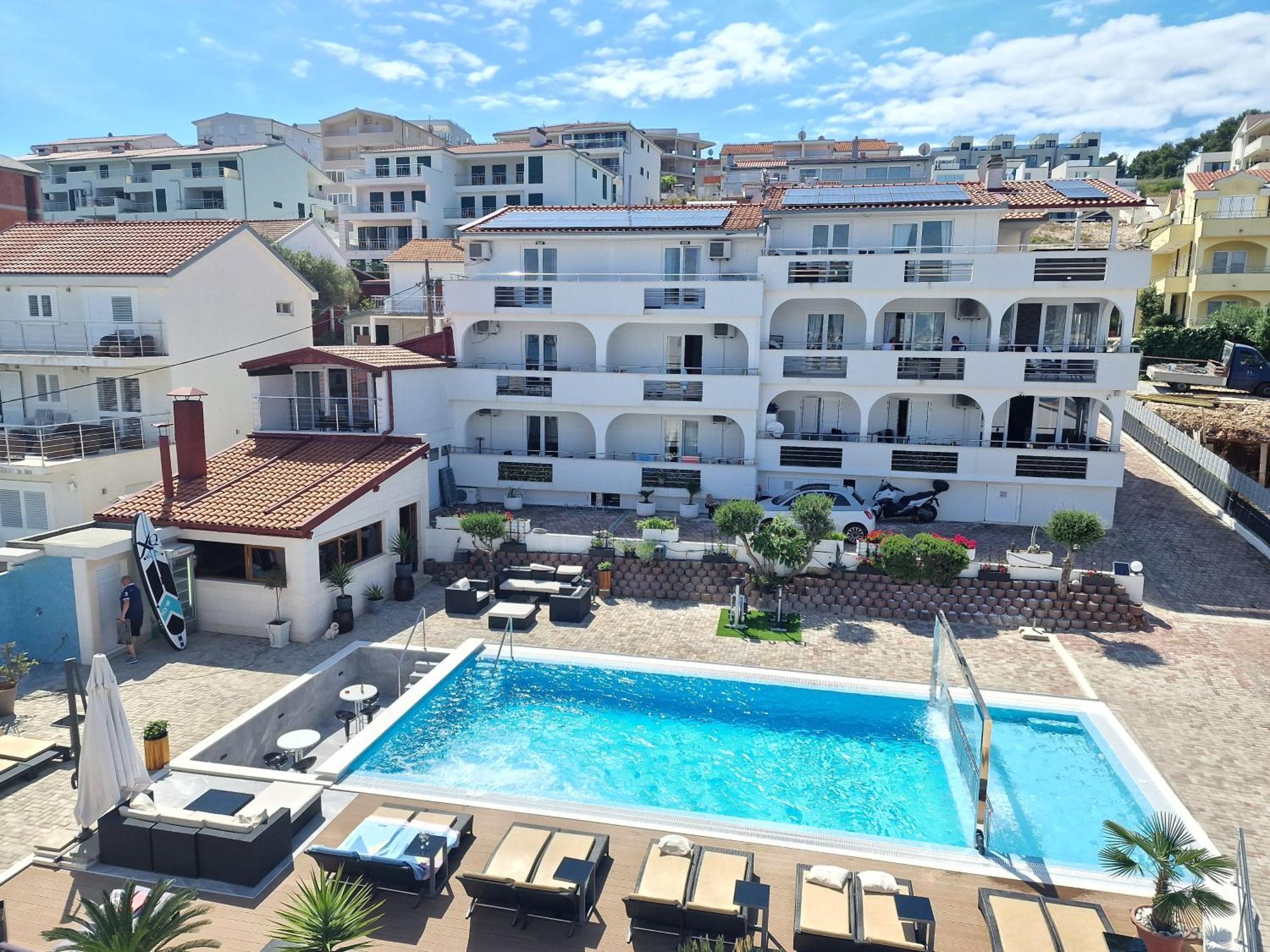 Apartments Silva With A View Of Sea Трогир Экстерьер фото