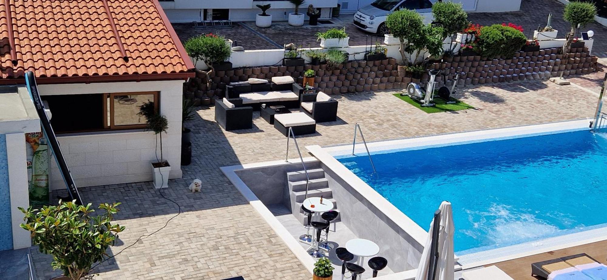 Apartments Silva With A View Of Sea Трогир Номер фото